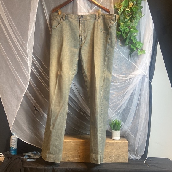 96 Brand Slim Bootcut Faded Jeans - Picture 4 of 11